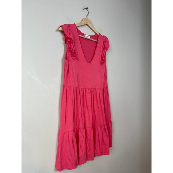 NEW Another Love Florence Tiered Skirt Mini Dress Women's Calypso - Picture 3 of 7